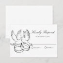 Search for doves rsvp cards Modern
