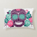 Search for day of the dead cushions Black and white