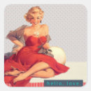 Search for bombshell stickers Retro