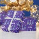 Search for purple snowflakes wrapping paper Watercolor