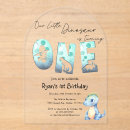 Search for baby boys birthday invitations Blue
