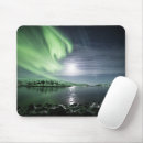 Search for night sky mousepads Northern lights