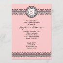 Search for lace sweet 16 invitations Pink