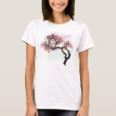 Search for japanese cherry blossom tshirts Tree