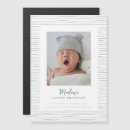 Search for magnetic birth announcement cards White