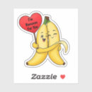 Search for funny banana cartoon stickers Illustration