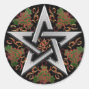 Search for magic pentagram stickers Occult
