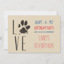 Search for adopt a pet party invitations Cat