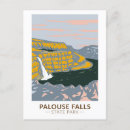 Search for washington state parks postcards Waterfall