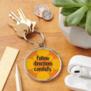 Search for directions key rings Humour