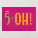 Search for 5 oh invitations Fiftieth