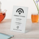 Search for wifi password signs Qr code