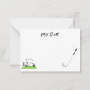 Search for dads note cards Golfer