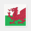 Search for welsh dragon napkins United kingdom