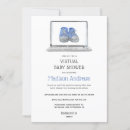 Search for video baby shower invitations Social distancing