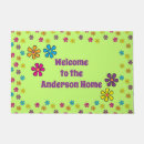 Search for hippie doormats Flowers