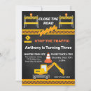 Search for construction site invitations Trucks