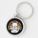 Search for yoga cat key rings Meditation