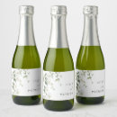 Search for mini wedding wine labels Floral