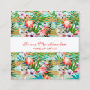 Search for pink flamingo business cards Typography