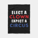 Search for clown blankets Republican