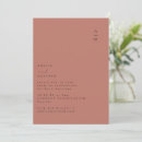 Search for brick wedding invitations Minimalist