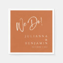 Search for burnt orange napkins Simple