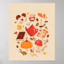 Search for woodland illustration posters Autumn
