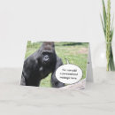 Search for silverback gorilla cards Ape