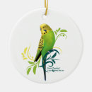 Search for green parrot christmas tree decorations Parakeet