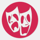 Search for comedy and tragedy stickers Actor