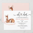 Search for oh deer invitations Animal shower