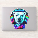 Search for cartoon polar bear stickers Winter
