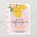 Search for lemonade birthday invitations Lemon birthday party