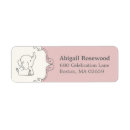 Search for adorable baby shower return address labels Elephant