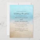 Search for beach wedding reception invitations Ocean