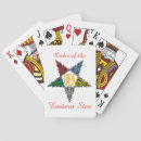 Search for freemason playing cards Eastern star