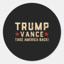 Search for front and back stickers Republican