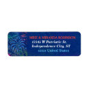 Search for fireworks return address labels 4th of july