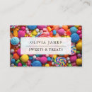 Search for sweet shop business cards Dessert
