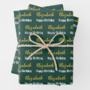 Search for deep green wrapping paper Elegant