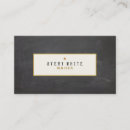Search for chalkboard business cards Writer