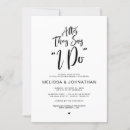 Search for i do wedding invitations Black and white