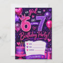 Search for turning 7 birthday invitations 7th