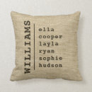 Search for burlap cushions Rustic