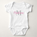 Search for monogram baby clothes Baby girl