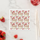 Search for vintage santa claus napkins Pattern