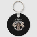 Search for for poodle lovers key rings Pug