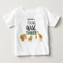 Search for 3rd birthday clothing Party animals