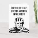 Search for funny prison cards Donald